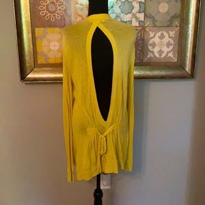 Pilcro Cut Out Back Cardigan M